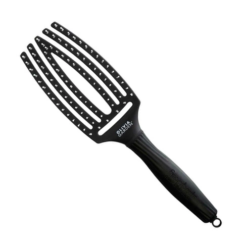 OLIVIA GARDEN Fingerbrush MEDIUM Ionic Black