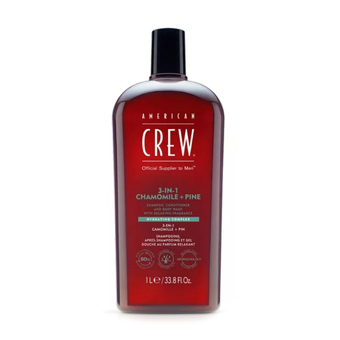 AMERICAN CREW Szampon 3w1 Chamomile Pine 1000ml